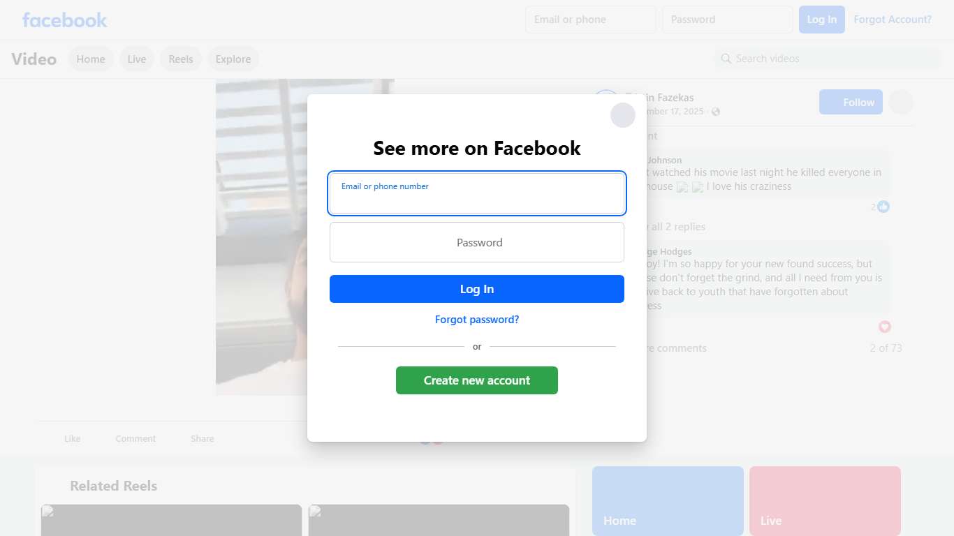 Tristin Fazekas on Reels Facebook